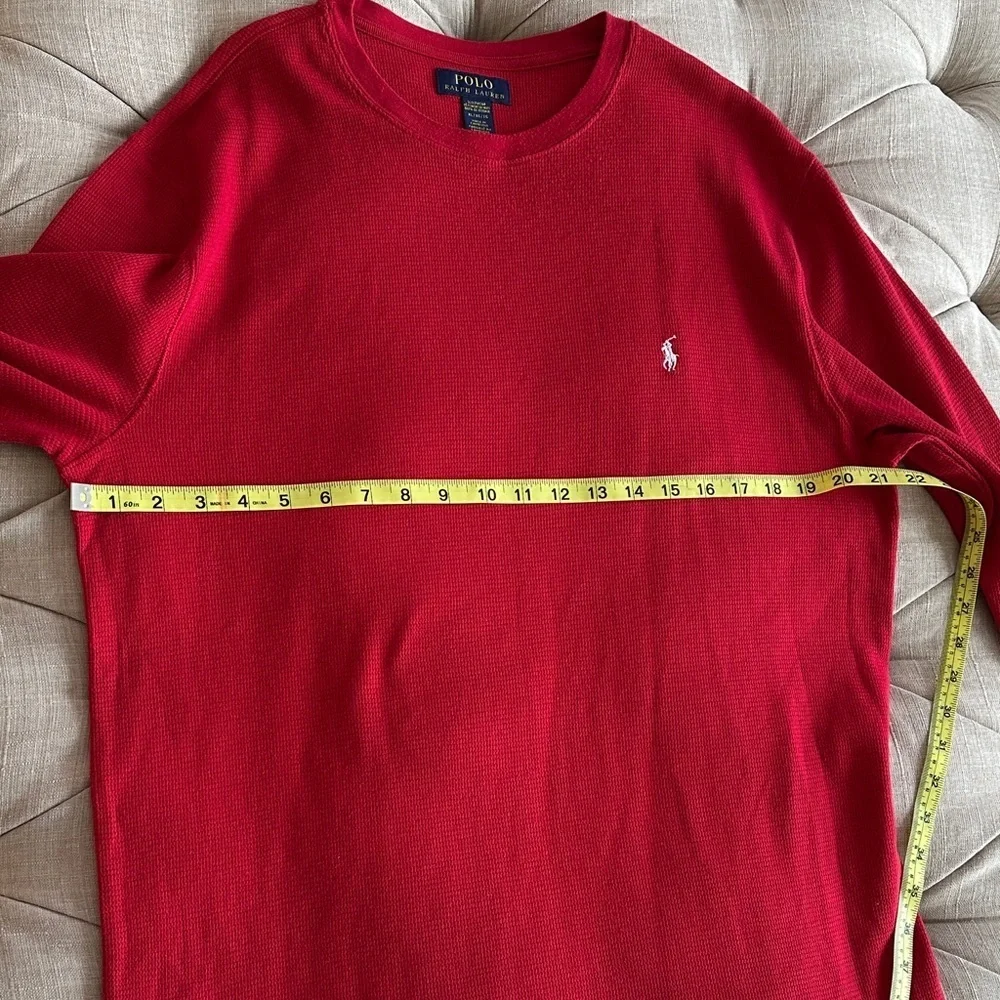 Polo by Ralph Lauren Vibrant Red Crewneck Sweater